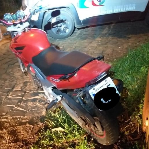 Ladrão é preso em São Miguel do Oeste por furtar moto em Guaraciaba