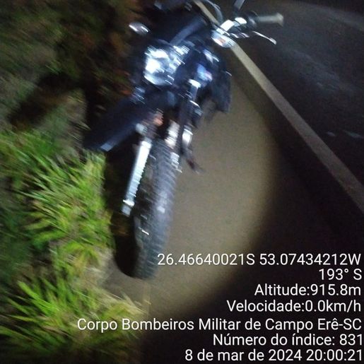 Identificada vítima de acidente na SC-160 entre Campo Erê e Saltinho