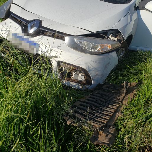 Saída de pista é registrada na SC-163 em Iporã do Oeste
