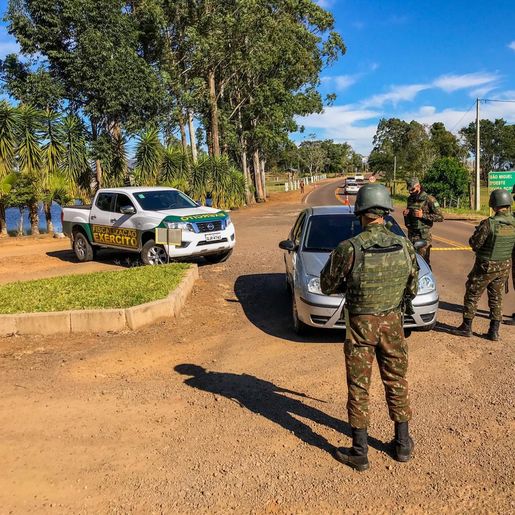 Exército com apoio de órgãos de segurança realiza Operação Covid-19 na região