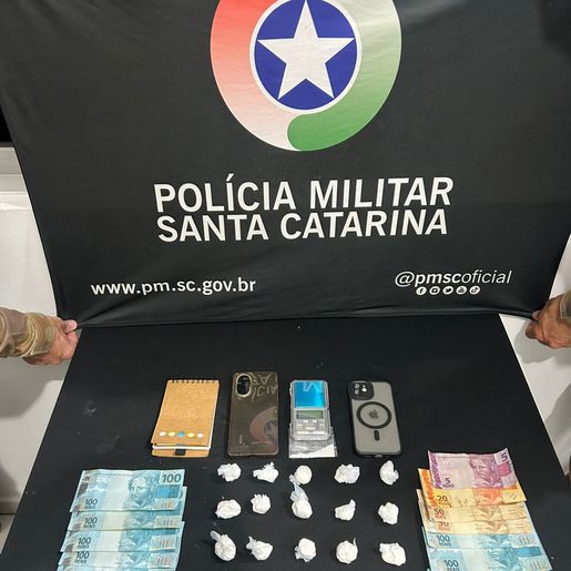 Mulher é presa com 100 gramas de cocaína em São Miguel do Oeste