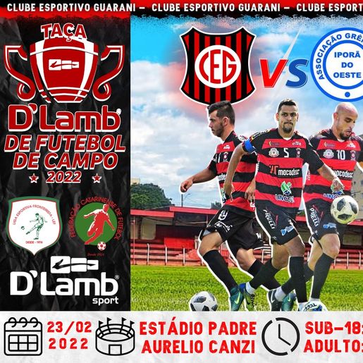 Guarani defende liderança contra Grêmio União pela Taça D'Lamb