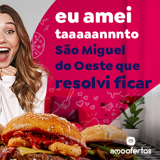 O aplicativo Amo Ofertas resolveu ficar em São Miguel do Oeste