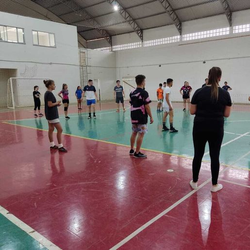 Colégio de Guarujá do Sul encerra semana de gincana com os alunos