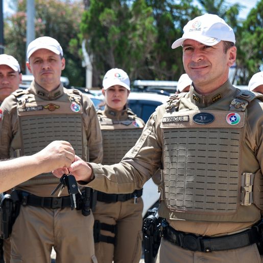 SC recebe 25 novas viaturas para reforço no Policiamento Rodoviário e ações humanitárias