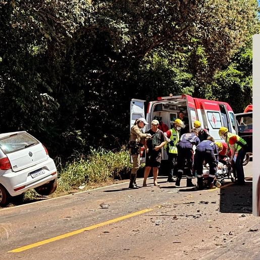 Identificada mulher que morreu em acidente na SC 163