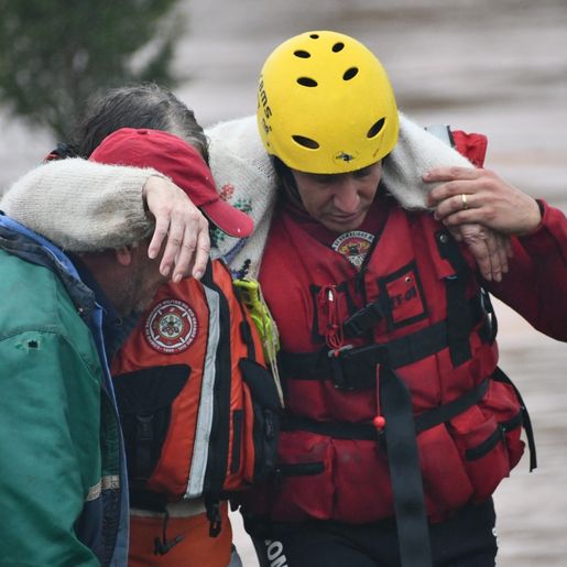 Bombeiros catarinenses salvam 600 vidas entre pessoas e animais no RS