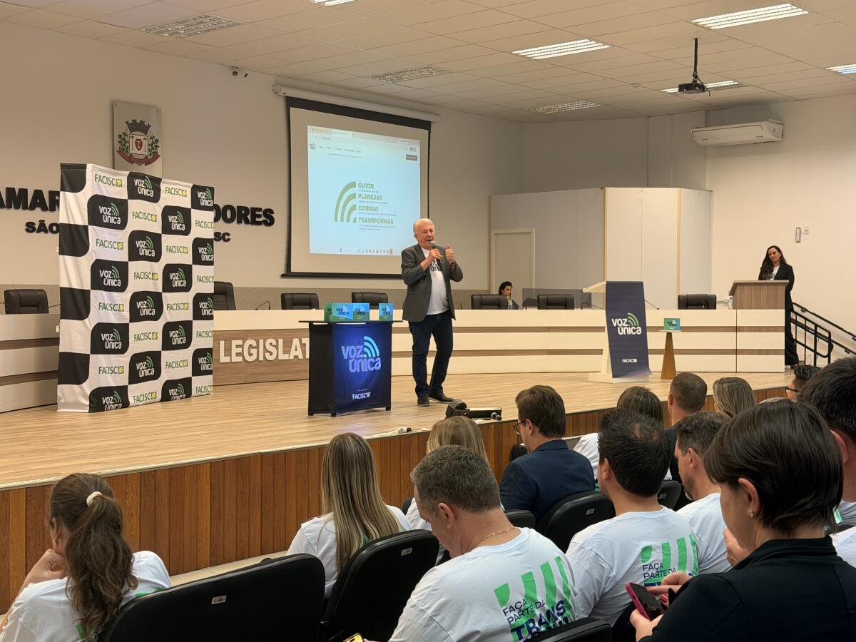 Voz Única apresenta seis prioridades do Extremo Oeste em São Miguel do Oeste