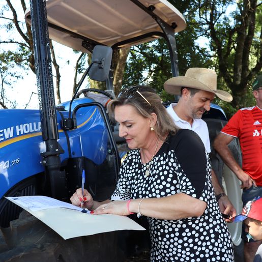 Patrulha agrícola da grande Taborda recebe novo maquinário