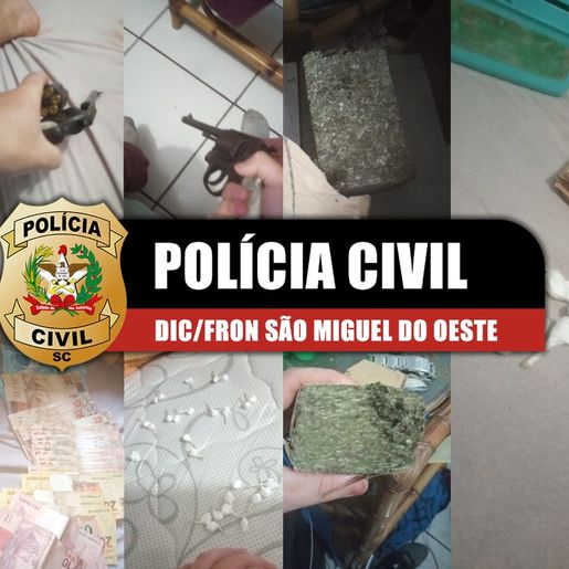 DIC prende 6 pessoas e fecha 6 pontos de vendas de drogas na região