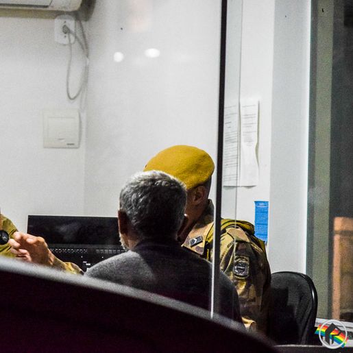 Homem é preso por porte ilegal de munição e posse de droga na Rodoviária de SMOeste