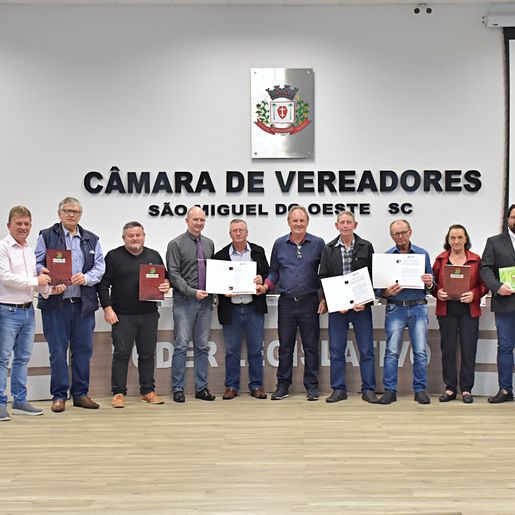 Vereadores prestam homenagem ao Sindicato dos Trabalhadores Rurais pelos 52 anos de fundação