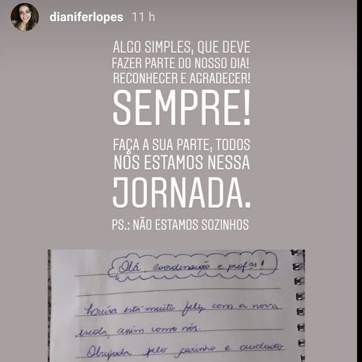 Mãe deixa recado de agradecimento a professoras e emociona CEI de SMOeste