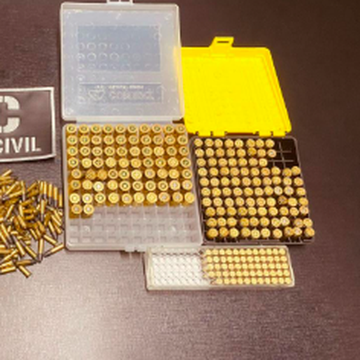 PC apreende armas em operação contra violência doméstica em Pinhalzinho