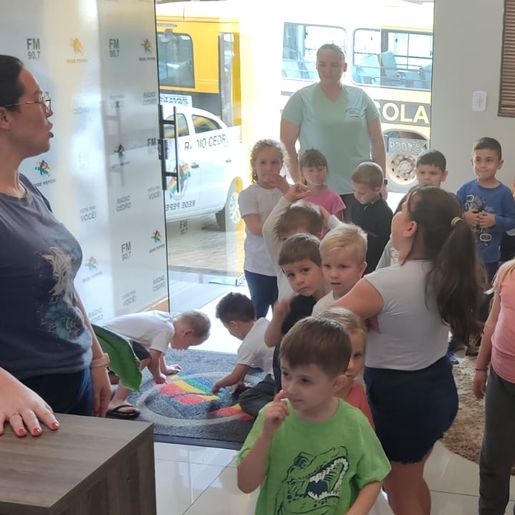 Meios de Comunicação é trabalhado na Escola Tancredo de Almeida Neves