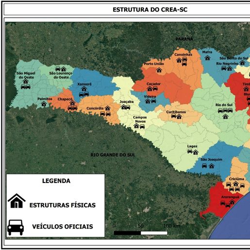 Crea-SC disponibiliza apoio técnico e infraestrutura física à Defesa Civil
