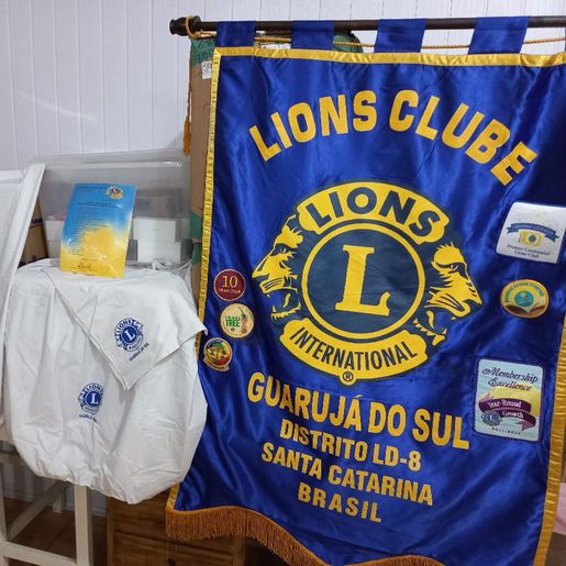 Lions Clube auxilia com materiais o Hospital de Guarujá do Sul