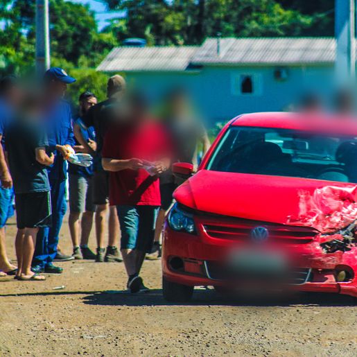 Colisão frontal deixa homem ferido na BR-163 em São Miguel do Oeste
