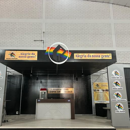 Estande da Rede Peperi está pronto para a Faismo 2022