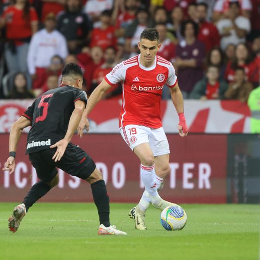 Com gol de Borré, Inter empata com o Atlético-GO no Beira-Rio