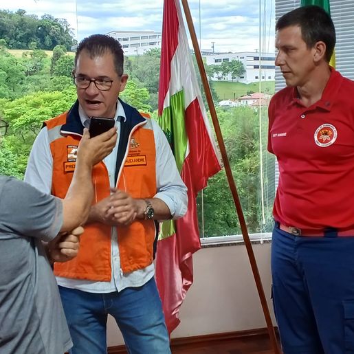 Nível do Rio Uruguai pode chegar a cota de 12 metros em Itapiranga, alerta Defesa Civil