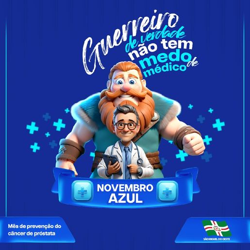 São Miguel do Oeste amplia atendimento e exames gratuitos no Novembro Azul