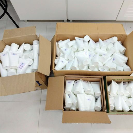 Unoesc produz mais de mil unidades de álcool em gel para doação