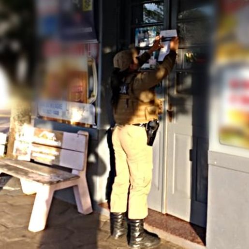 Estabelecimento é interditado pela Polícia Militar em São Miguel do Oeste