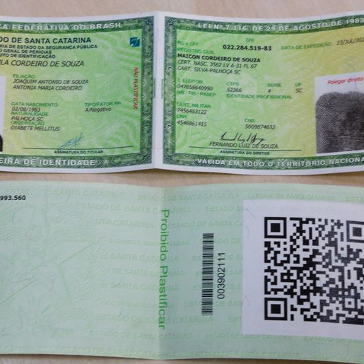 Lançamento da nova identidade não tira a validade dos documentos atuais