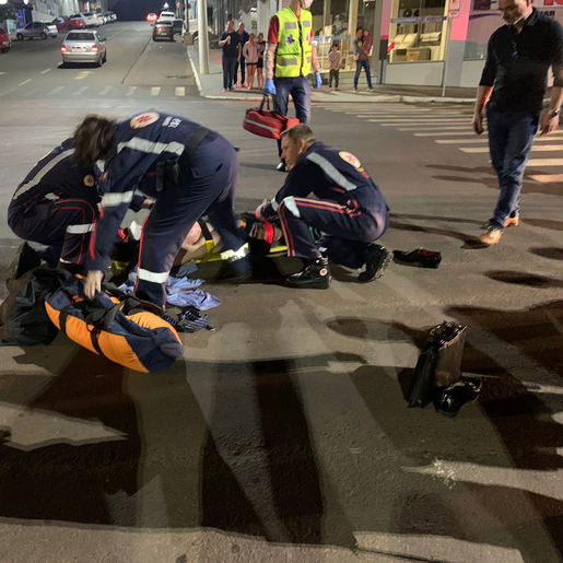 Pedestre é atropelado e condutor foge sem prestar socorro