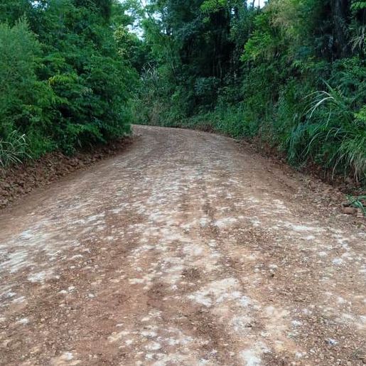 Estradas do interior de Guarujá do Sul recebem as primeiras melhorias após as chuvas
