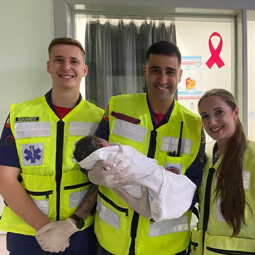 Gestante dá à luz antes da chegada dos bombeiros em Xanxerê