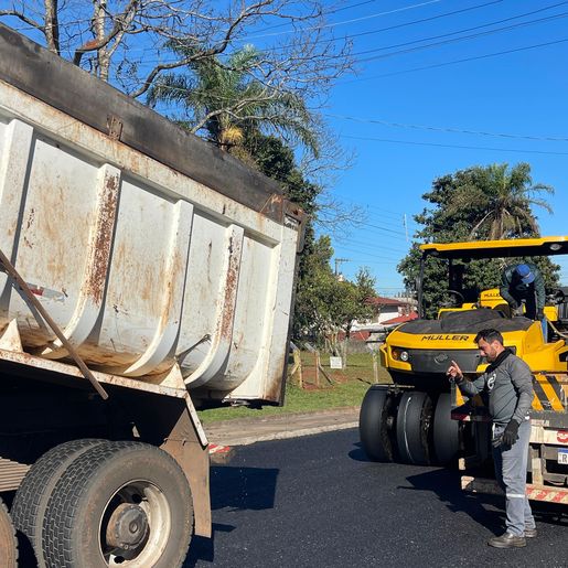 São Miguel do Oeste investe R$ 2 milhões em pavimentação de 14 ruas