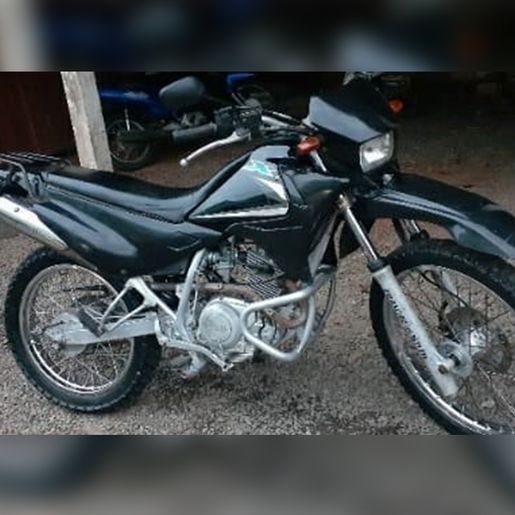 Jovem pede ajuda para encontrar moto furtada em São Miguel do Oeste