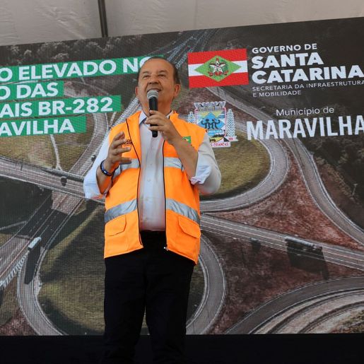 Após 40 anos de espera, elevado entre BRs 282 e 158 é inaugurado em Maravilha