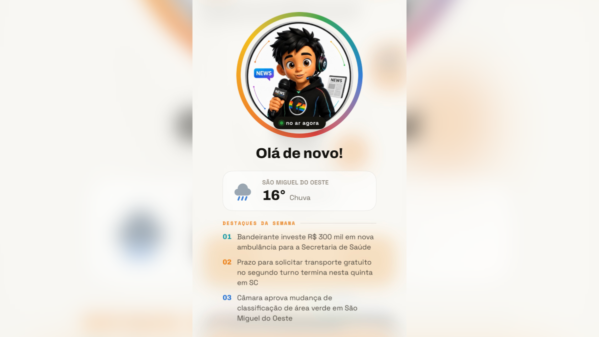 Peperi lança novo aplicativo com rádios ao vivo, notícias e inteligência artificial
