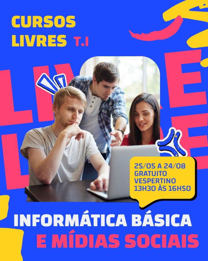 Guaraciaba abre inscrições para cursos gratuitos voltados a adolescentes