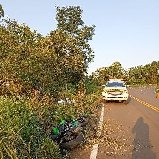 Motociclista morre em acidente na SC 480