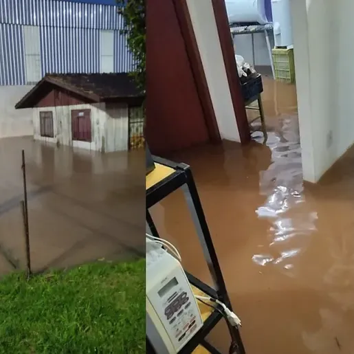 Temporais causam estragos em municípios catarinenses