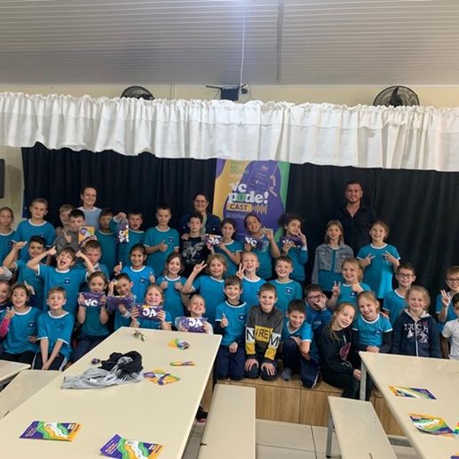 Escola Porto Novo de Itapiranga recebe projeto da Acaert