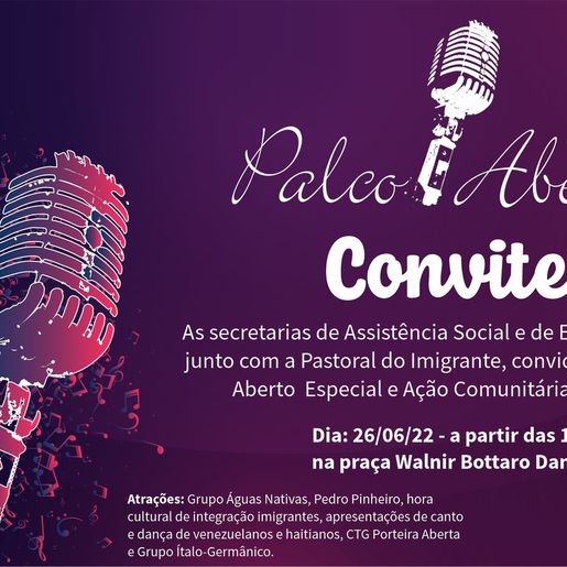 Assistência Social, Cultura e Pastoral do Imigrante realizam ação comunitária