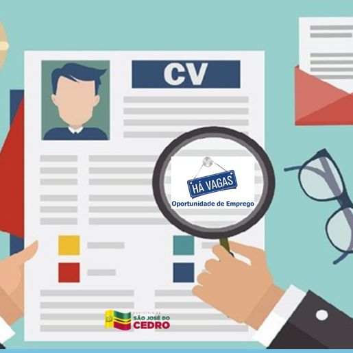 Banco de currículos têm 560 vagas abertas em São José do Cedro; veja as vagas