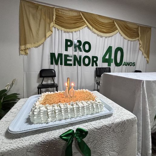 Pró Menor comemora 40 anos com missa de ação de graças