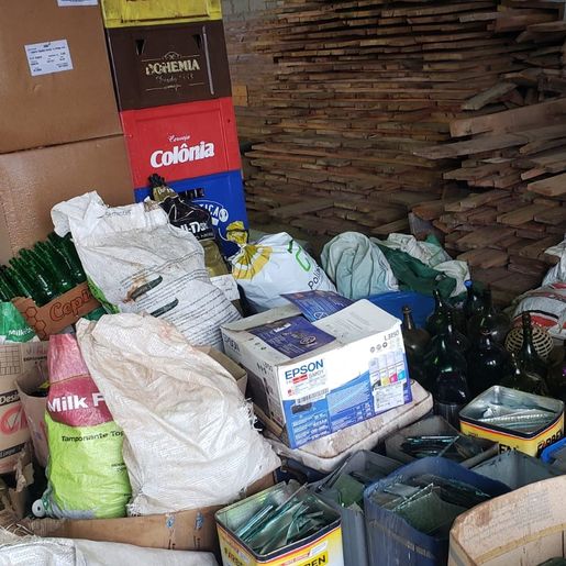 Campanha recolhe grande quantidade de lixo em Iporã do Oeste