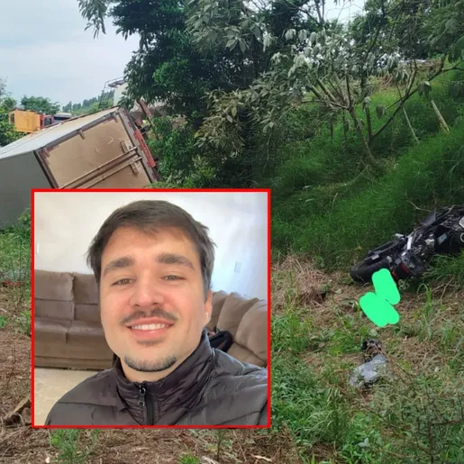 Motociclista que morreu em acidente na BR 282 será velado em SMOeste