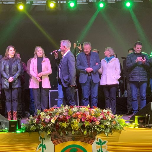 Realizada solenidade de inauguração da Rua Coberta em Palma Sola