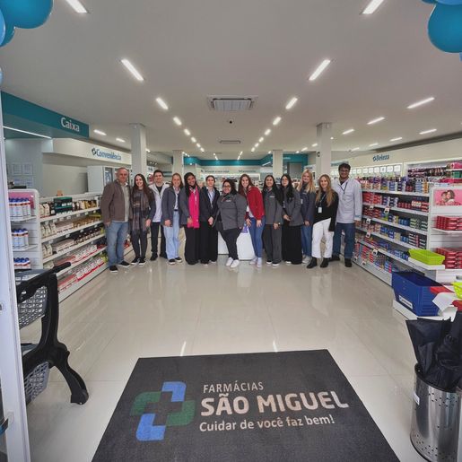 Rede Farmácias São Miguel inaugura nova unidade no centro de São Miguel do Oeste