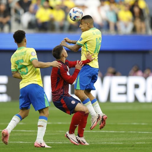 Brasil pressiona, mas para na retranca da Costa Rica e só empata na estreia da Copa América