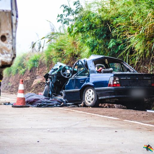 Identificada vítima fatal de acidente na BR-163 em Guaraciaba