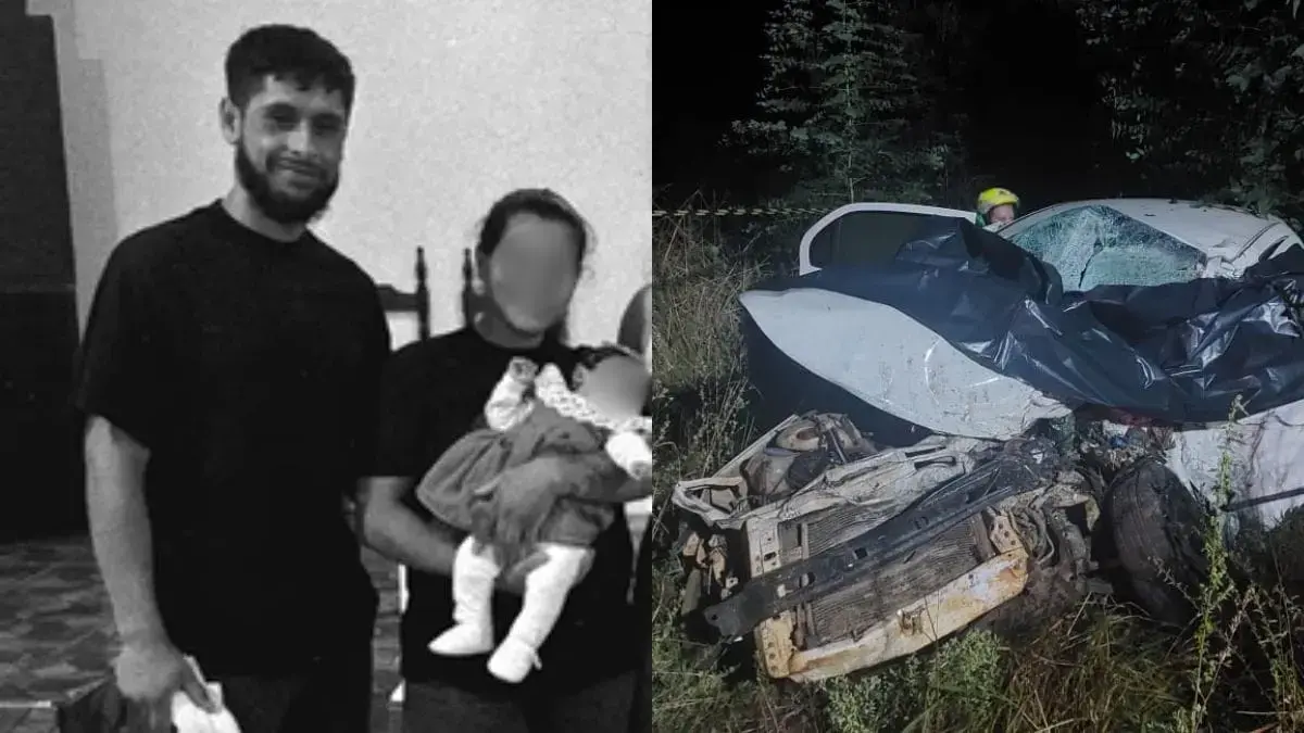 "Coração em pedaços": quem eram pai e bebê mortos em acidente no Meio-Oeste de SC
